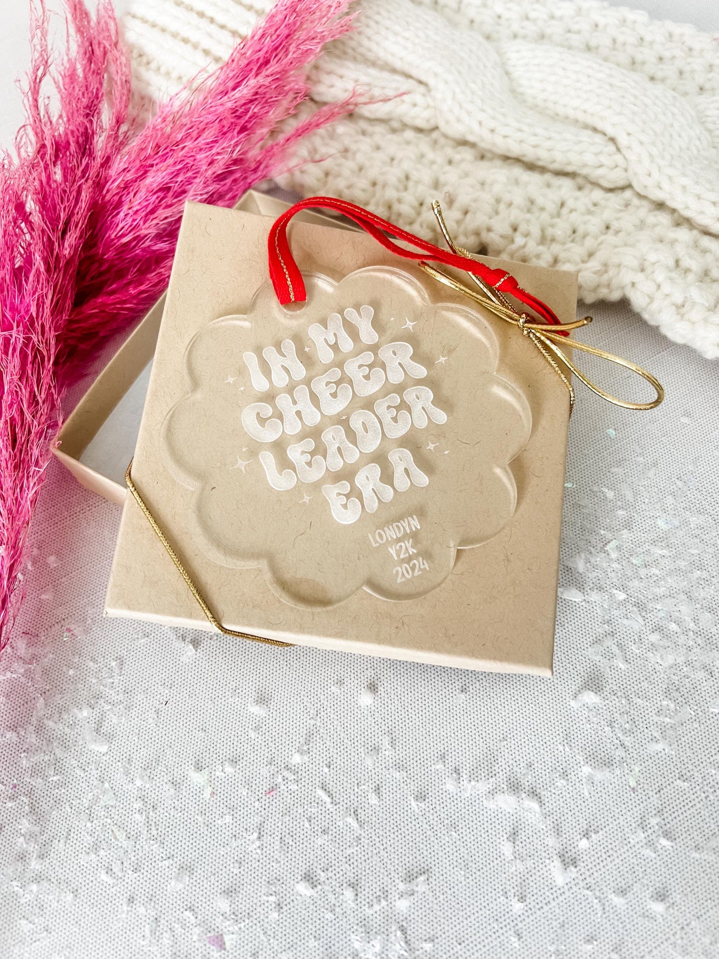 In My Cheer Era Acrylic Christmas Ornament |