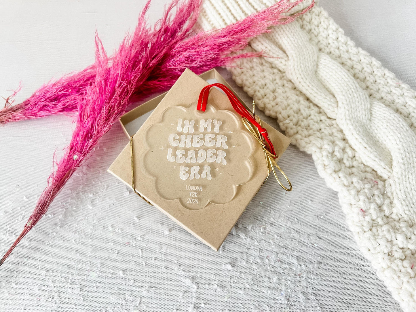 In My Cheer Era Acrylic Christmas Ornament |